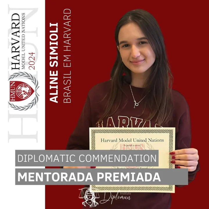 Mentorado premiado do Instituto Diplomun