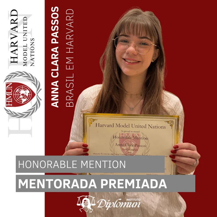 Mentorado premiado do Instituto Diplomun