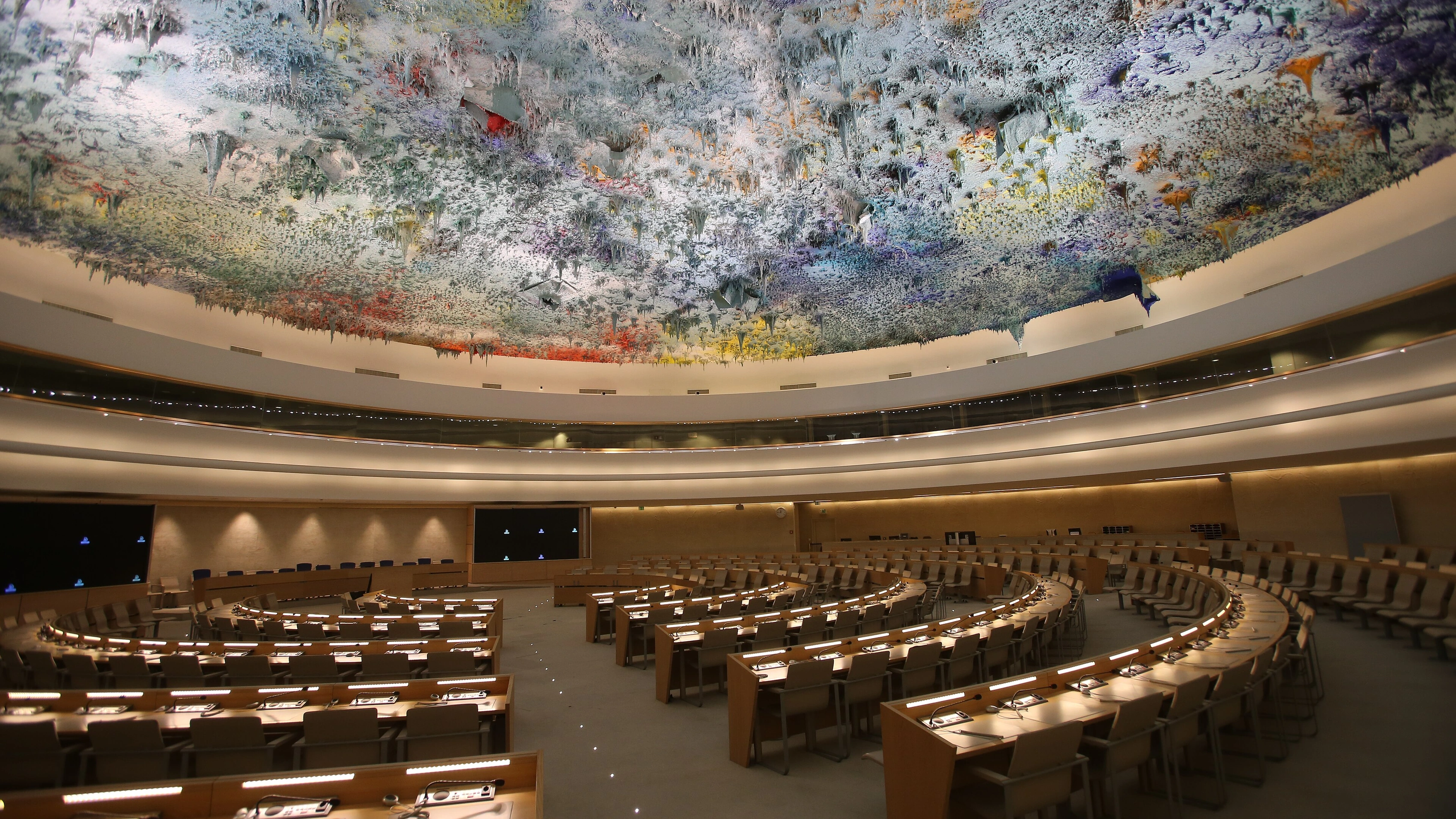 Sala dos Direitos Humanos, Palácio das Nações.