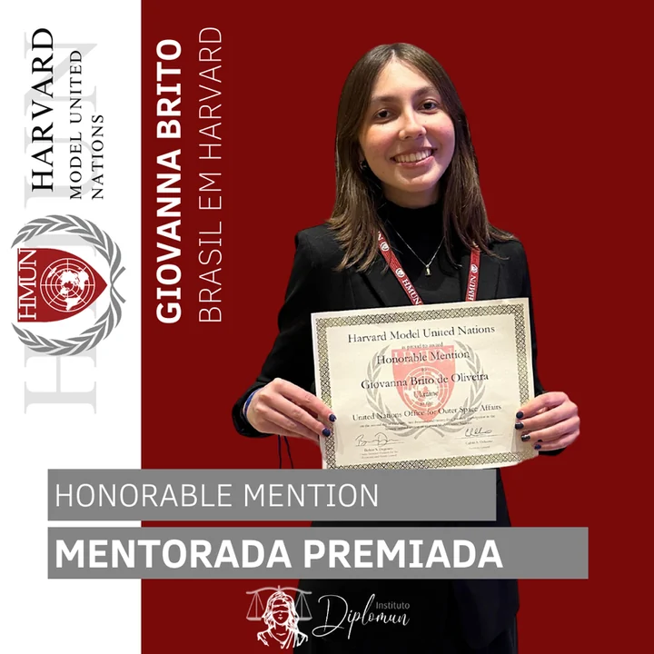 Mentorado premiado do Instituto Diplomun