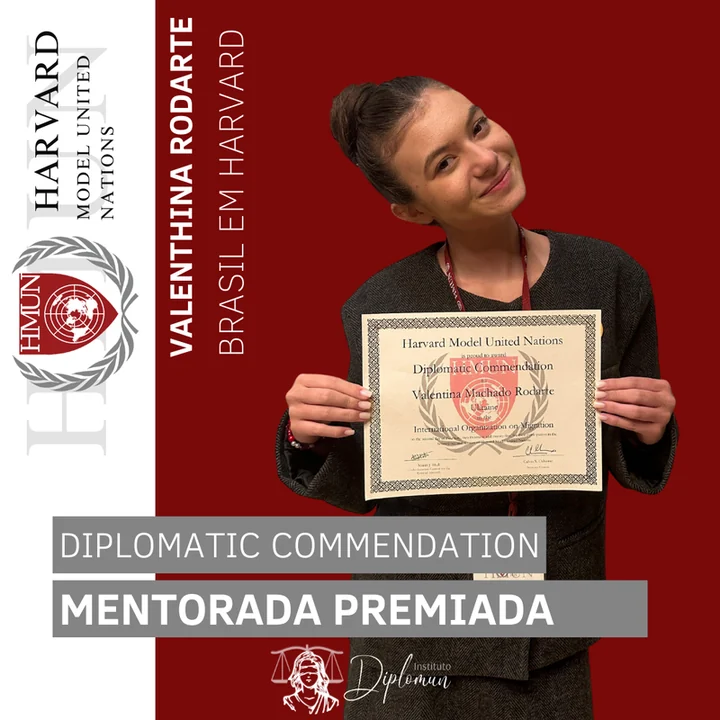 Mentorado premiado do Instituto Diplomun