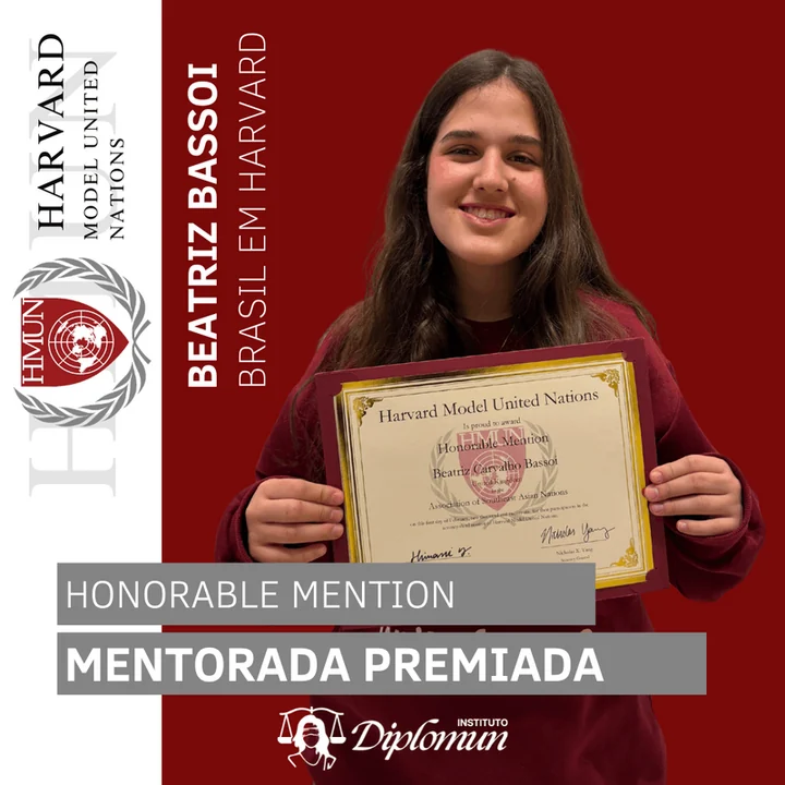 Mentorado premiado do Instituto Diplomun