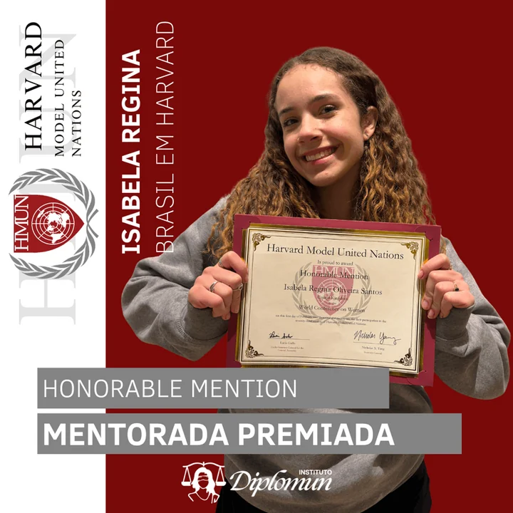 Mentorado premiado do Instituto Diplomun