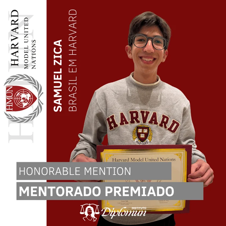 Mentorado premiado do Instituto Diplomun