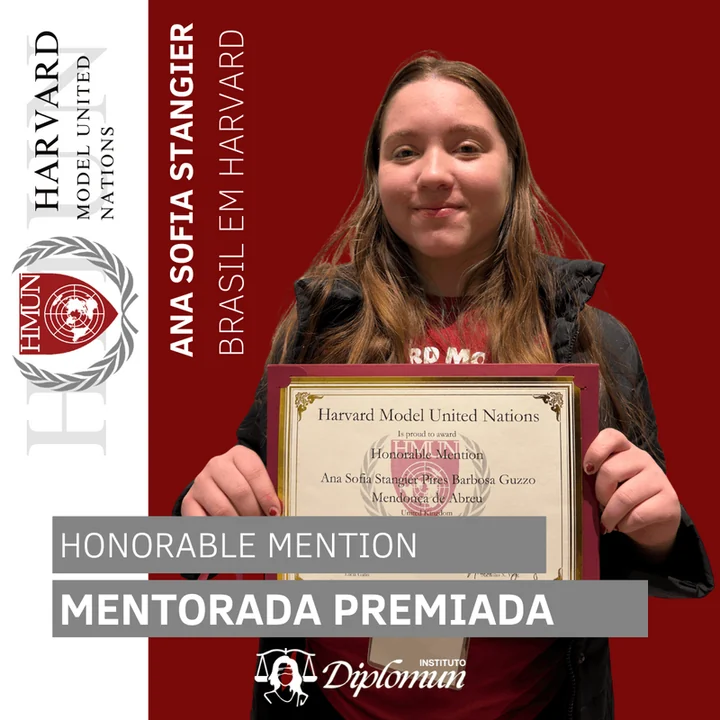 Mentorado premiado do Instituto Diplomun