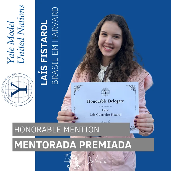 Mentorado premiado do Instituto Diplomun