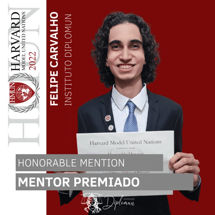 Mentorado premiado do Instituto Diplomun