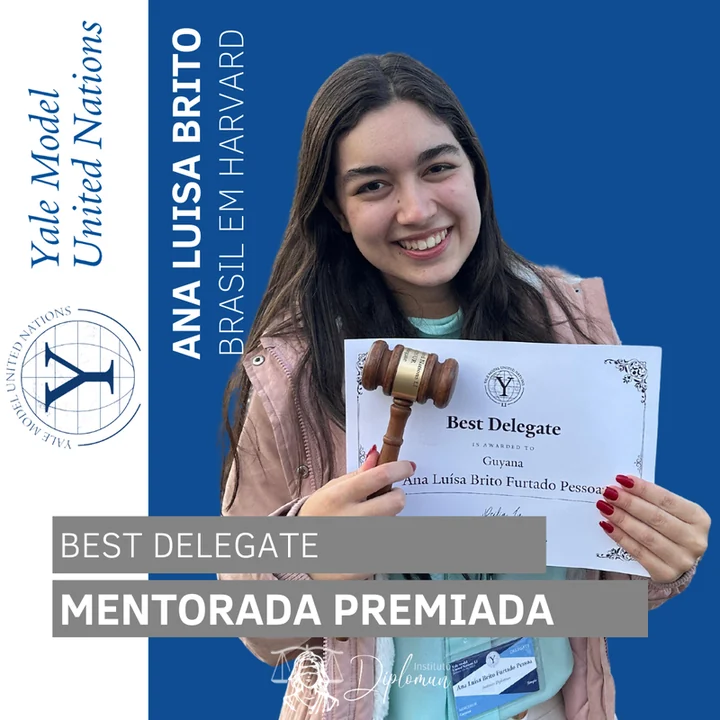 Mentorado premiado do Instituto Diplomun
