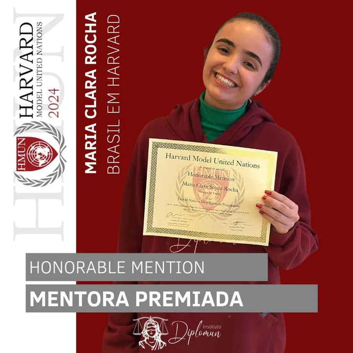 Mentorado premiado do Instituto Diplomun