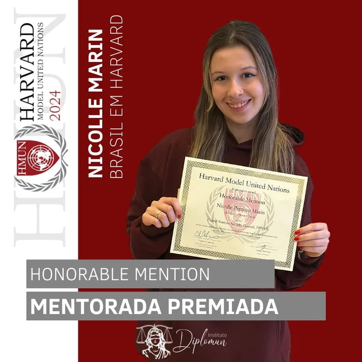 Mentorado premiado do Instituto Diplomun