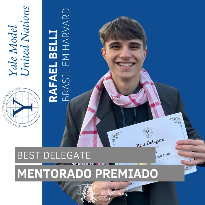 Mentorado premiado do Instituto Diplomun