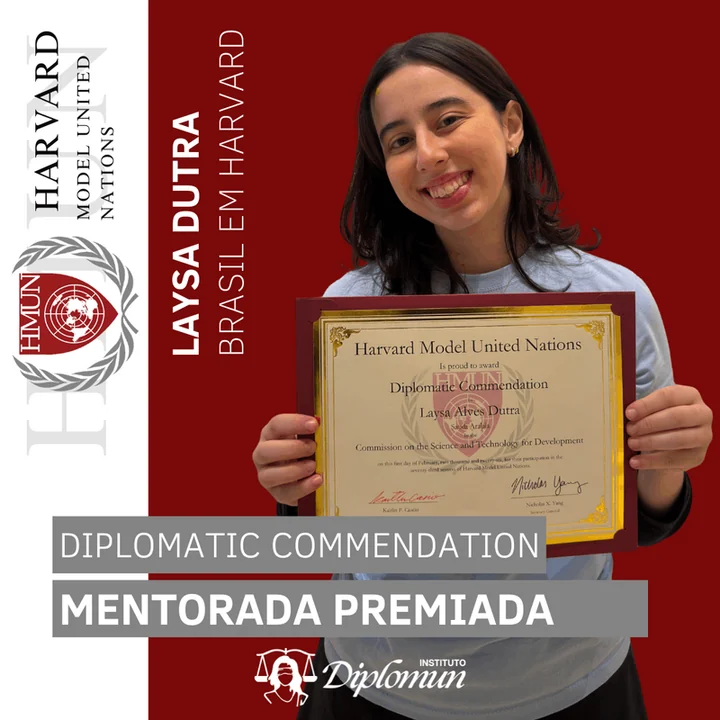 Mentorado premiado do Instituto Diplomun